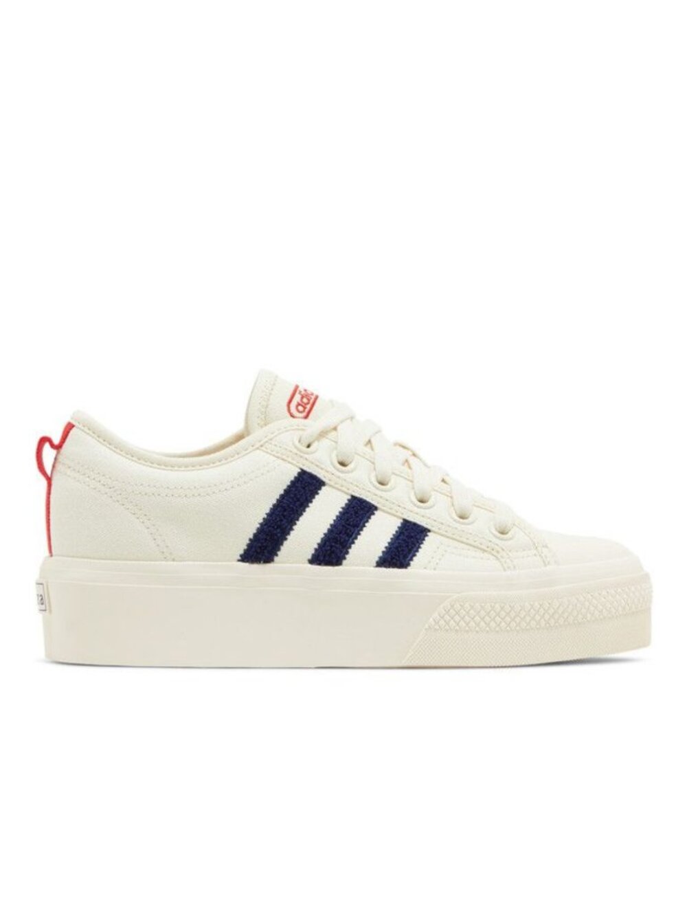 Adidas Nizza Platform 'Cream White Night Sky' Sneakers Women's Size: 7